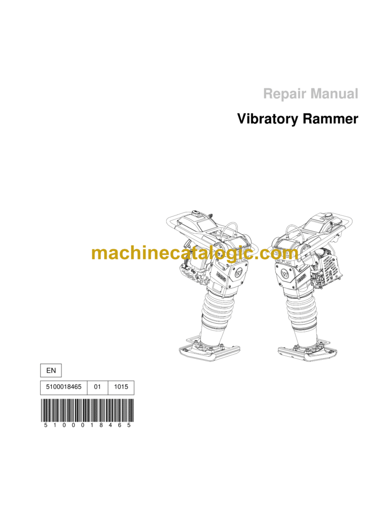 Wacker Neuson BS50-4s Vibratory Rammer Repair Manual