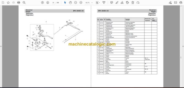 Wacker Neuson BPU 4045A US Reversible Plates Parts Manual - Image 2