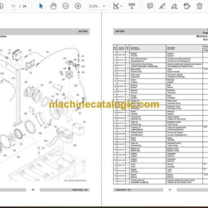 Wacker Neuson APT6S Trash Pump Parts Manual