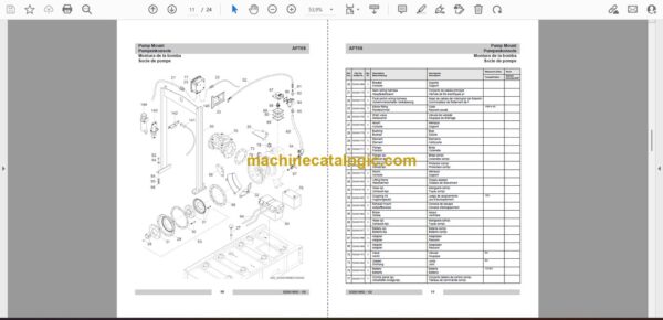 Wacker Neuson APT6S Trash Pump Parts Manual - Image 2