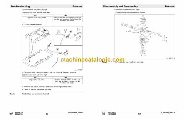 Wacker Neuson BS50-4s Vibratory Rammer Repair Manual - Image 3