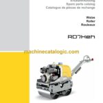 Wacker Neuson RD7Heh Roller Parts Manual