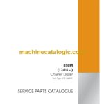 Case 850M Crawler Dozer Service Parts Catalogue