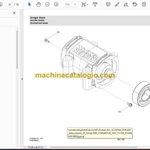 Wacker Neuson APS1340e Vibratory Plate Parts Manual