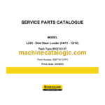 New Holland L225 Skid Steer Loader Service Parts Catalogue