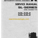 Mitsubishi S3L, S3L2, S4L, S4L2 Service Manual