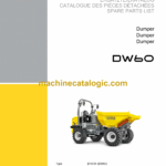 Wacker Neuson DW60 Dumper Parts Manual
