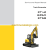 Wacker Neuson ET42, EZ50, ET58 Tracked Excavator Service Manual