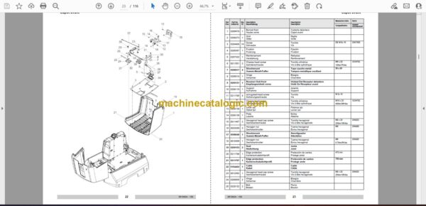 Wacker Neuson DPU 130Le CH Reversible Plates Parts Manual - Image 2