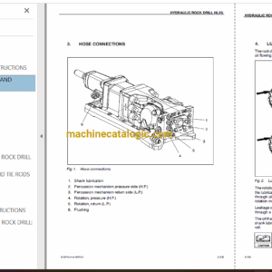 Sandvik DT820 Drilling Rig Full Documents (Service, Operator, Maintenance Manual and Parts Catalog) [110D17674]