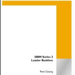 Case 580M Series 3 Loader Backhoe Parts Catalog