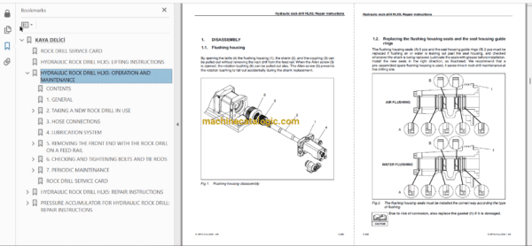 Sandvik DT820 Drilling Rig Full Documents (Service, Operator, Maintenance Manual and Parts Catalog) [110D17674] - Image 3