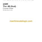 Case 650M Tier 4B Final Crawler Dozer Operators Manual