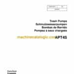 Wacker Neuson APT4S Trash Pumps Parts Manual