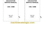 Case 1280, 1280B Excavator Service Manual