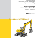 Wacker Neuson EW100 Wheeled Excavator Parts Manual