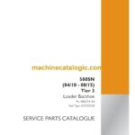 Case 580SN Tier 3 Loader Backhoe Service Parts Catalogue