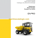 Wacker Neuson DV90 Wheel Dumper Parts Manual