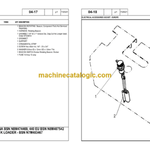 Case 440, 440CT Skid Steer – Compact Track Loader Parts Catalog