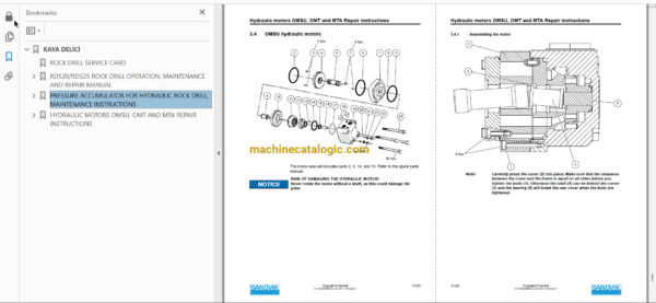 Sandvik DT621 Drilling Rig Full Documents (Service, Operator, Maintenance Manual and Parts Catalog) [117D45251] - Image 3