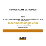 Case 570NXT Tier 4A Loader Landscaper Service Parts Catalogue