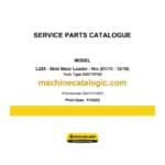 New Holland L225 NRC Skid Steer Loader Service Parts Catalogue