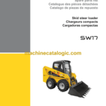 Wacker Neuson SW17 Skid Steer Loader Parts Manual