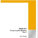 Case 580SN WT Tier 3 Tractor Loader Backhoe Parts Catalog