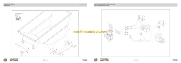 Wacker Neuson DT05 Track Dumper Parts Manual - Image 3
