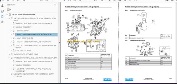 Sandvik DT621 Drilling Rig Full Documents (Service, Operator, Maintenance Manual and Parts Catalog) [117D47700] - Image 2