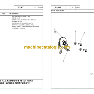 Case 450, 450CT Series 3 Skid Steer Compact Track Loader Parts Catalog