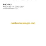 Case PT240D Pneumatic Tire Compactor Operators Manual