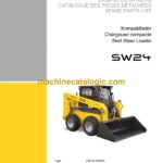 Wacker Neuson SW24 Skid Steer Loader Parts Manual