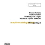 Wacker Neuson RTK82-SC3 Trench Rollers Parts Manual