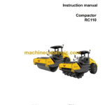 Wacker Neuson RC110 Compactor Instruction Manual