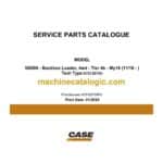 Case 580SN Tier 4B Backhoe Loader Service Parts Catalogue
