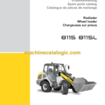 Wacker Neuson 8115, 8115L Wheel Loader Parts Manual