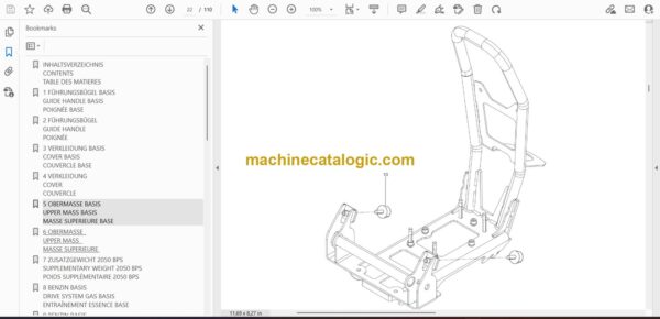 Wacker Neuson BPS2050A Vibratory Plate Parts Manual - Image 2