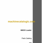 Case 680CK Loader Parts Catalog
