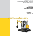 Wacker Neuson EZ36 Tracked Excavator Parts Manual