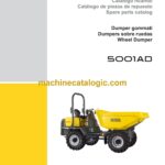 Wacker Neuson 5001AD Wheel Dumper Parts Manual