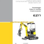 Wacker Neuson EZ17 Crawler Excavator Parts Manual