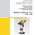 Wacker Neuson BS50-2plus 11inha US Vibratory Rammers Parts Manual