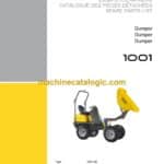 Wacker Neuson 1001 Dumper Parts Manual