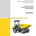 Wacker Neuson DW50 Wheel Dumper Parts Manual