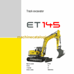 Wacker Neuson ET145 Tracked Excavator Service Manual