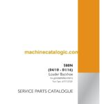 Case 580N Loader Backhoe Service Parts Catalogue