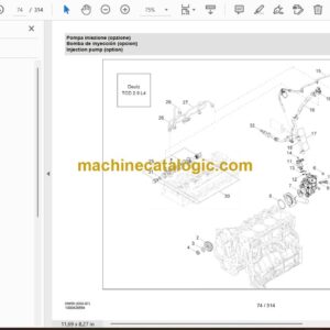 Wacker Neuson DW50 Wheel Dumper Parts Manual
