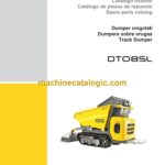 Wacker Neuson DT08SL Track Dumper Parts Manual