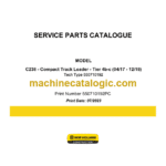 New Holland C238 Tier 4B-C Service Parts Catalogue